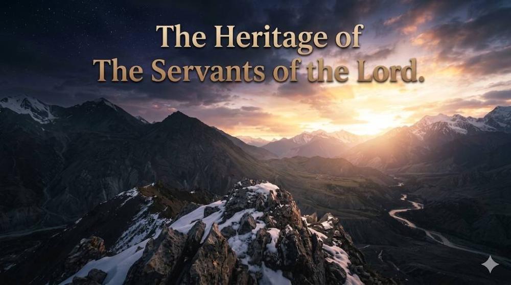 The Heritage of The Servants of the Lord